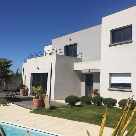 Maison Moderne Avec Piscine Chauffee Dans La Baie Du Mont St Michel 200M2 Yquelon Kültér fotó